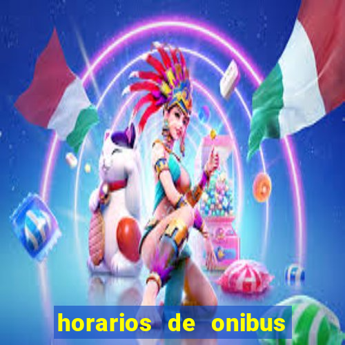 horarios de onibus cassino cidade nova